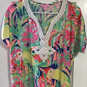 Lilly Pulitzer szXS Harlow Tunic Dress Casa Banana